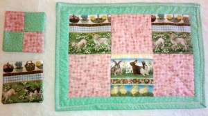 Karen's Placemat and Coasters