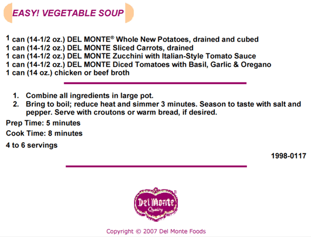 5-Can Soup