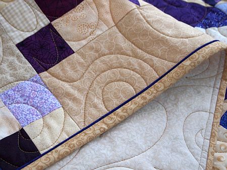 Susie's Magic Binding Picture from Aunt Marti's 52 Quilts Blog
