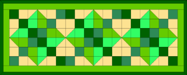 FourLeafCloverTableRunner1