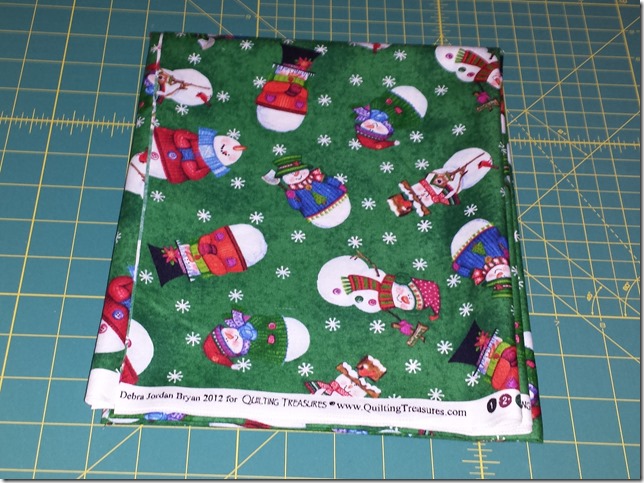 5-Fold Selvaged down to fold