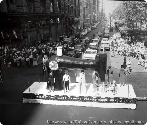 Sewing Machine Parade Float 1959