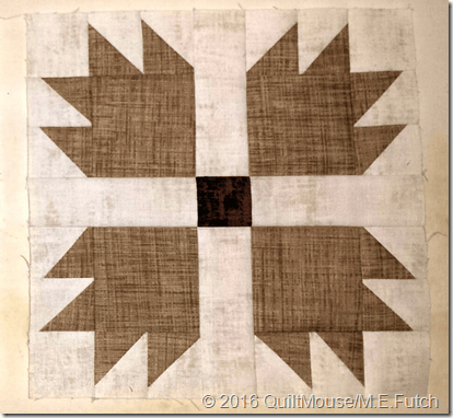 Mod Bear Paws QAL - 1 Block