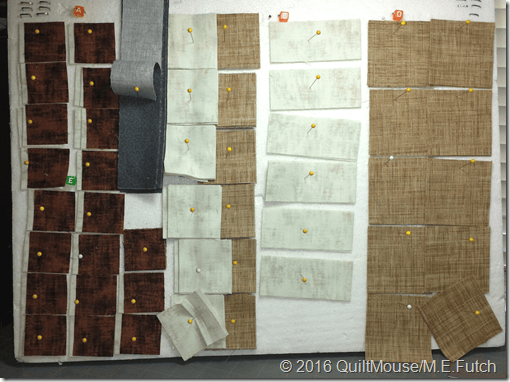 Mod Bear Paw QAL-Block Fabric Cut