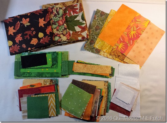 Fabric for Leaves & Pumpkins