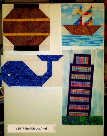 PLQuiltChallenge2017 - 2nd set of Blocks 1-4