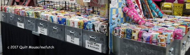 Fabric Cafe Booth 2017 Oaks Quilt Show