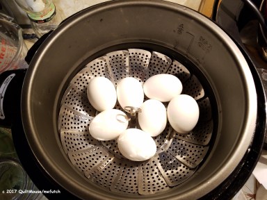 Pressure Pot Hard Boiled Eggs