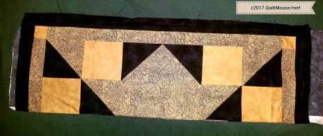 UFO Challenge Oct 2017 - Complete the Backing, Quilt, Bind & Label.