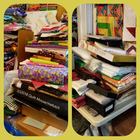 Needing Cleaning Quilt Room Overfloweth